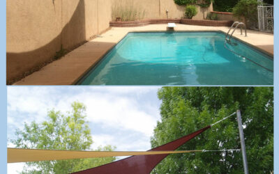 Freestanding Shade Sails